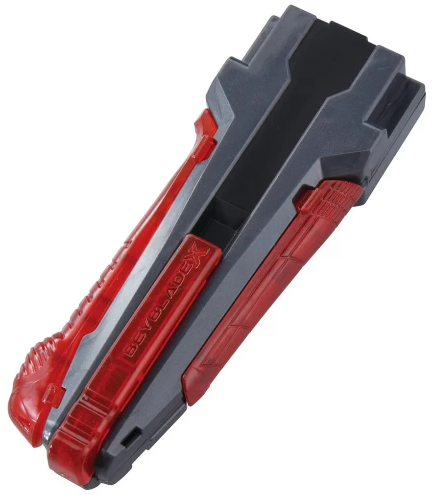 Poignée Custom Beyblade X | Version caoutchouc Rouge | BX-41 - Image 2
